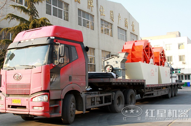 輪式洗砂機采購量大，發(fā)貨快